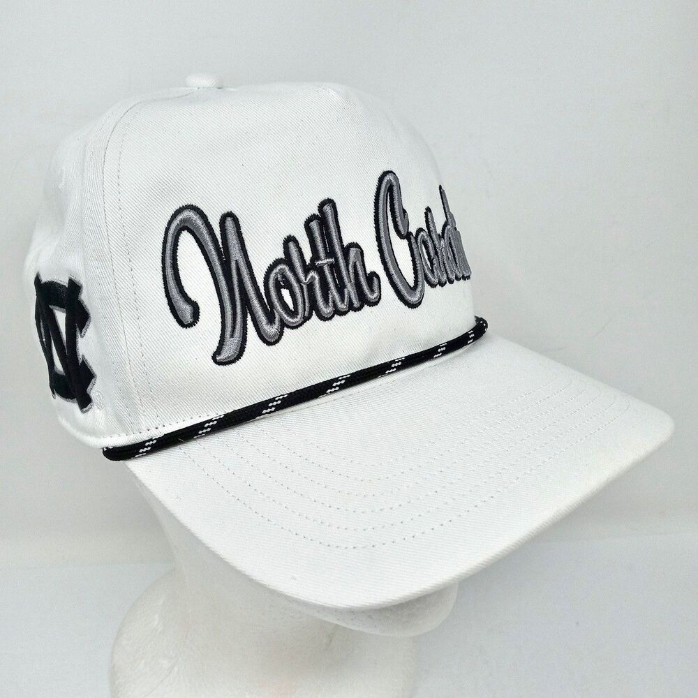 47 Brand UNC North Carolina Retro Rope Snapback Hat NCAA Script Cap